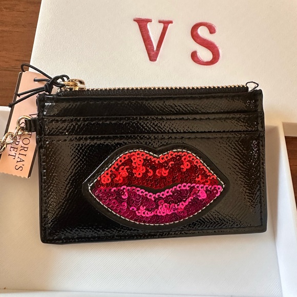 Victoria's Secret Bags Nwt Victorias Secret Black Card Holder With — free download